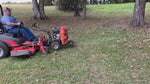 Load and play video in Gallery viewer, Front Mount Walk Behind Blower Attachment and Hitch
