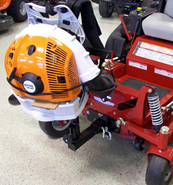 Blow-N-Go Zero Turn Blower Rack (Front Mount) – Fabworks OEM